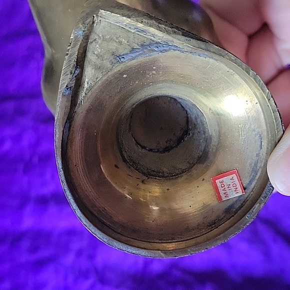 Brass vintage genie lamp made in India - Picture 5 of 8